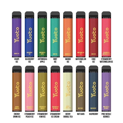 본래 Yuoto 기화기 장치, 메시 코일 3500 분첩 박하 처분할 수 있는 Vapes