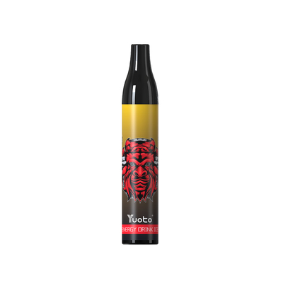 6 밀리람베르트 Ｅ 유동적이 유오토 스리치 2000 퍼프, 850mAh 메쉬 코일 증발기