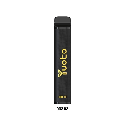 버릴 수 있는 유오토 XXL 맥스는 콜라 얼음 메쉬 코일 5% 2% 니코틴 3500 퍼프를 기화시킵니다