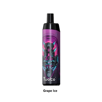 C형과 메쉬 코일 재충전이 가능한 Ｅ 담배, 유오토 트하노스 5000 퍼프 14ML 650mAh