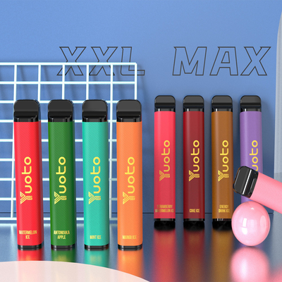 OEM 1200mAh 배터리 3500 퍼프 버릴 수 있는 바페스 유오토 XXL
