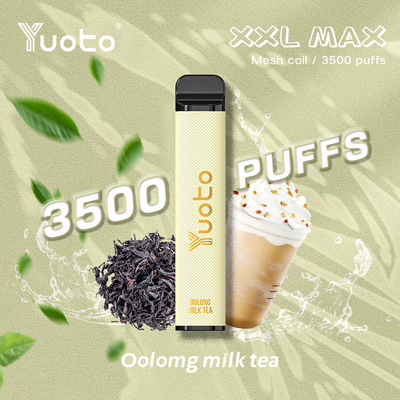 버릴 수 있는 좋은 맛 유오토 XXL 맥스 3500 퍼프는 메쉬 코일로 기화합니다