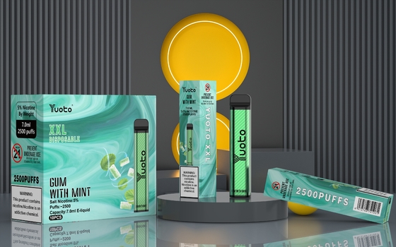 7 Ml 유토 일회용vape XXL 2500 puffs 장치 맛