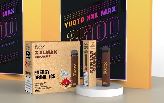 유오토 XXL 맥스 0% 2% 5% Nic 버릴 수 있는 Ｅ 담배는 카트리지 메쉬 코일을 미리 채웠습니다