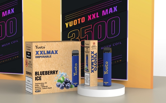 유오토 XXL 맥스 0% 2% 5% Nic 버릴 수 있는 Ｅ 담배는 카트리지 메쉬 코일을 미리 채웠습니다