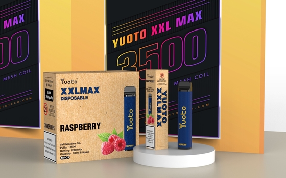 유오토 XXL 맥스 0% 2% 5% Nic 버릴 수 있는 Ｅ 담배는 카트리지 메쉬 코일을 미리 채웠습니다