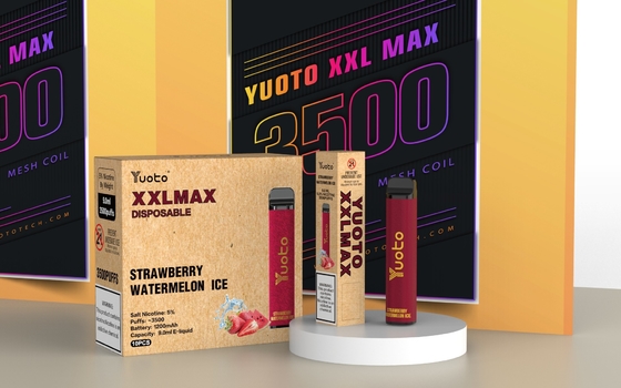 버릴 수 있는 3500 퍼프 Ｅ 담배 유오토 OEM 맥스 퍼프 메쉬 코일