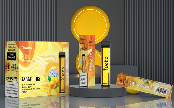 혁신적 기술 유오토 일회용 XXL을 기화시킵니다 2500 퍼프 7Ml