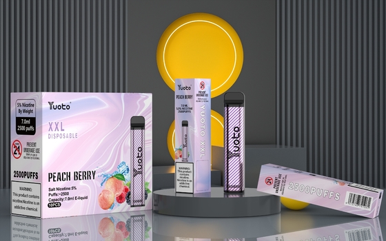 작은 몸 그러나 큰 힘 1200Mah 건전지 XXL 2500 분첩 장치 5% 니코틴