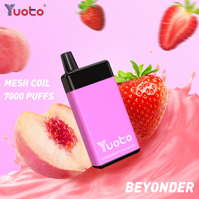 유오토 저편에 버릴 수 있는 ODM 7000 퍼프는 25 Mg / Ml 15 혼합된  풍미를 기화시킵니다