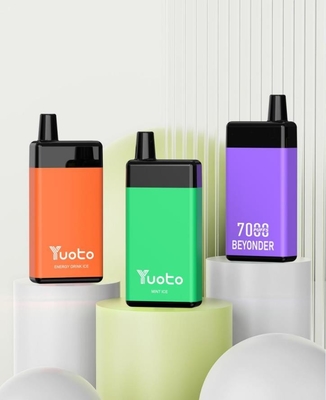 저편에 버릴 수 있는 16 밀리람베르트 미리 채운 Ｅ 액체 유오토는 7000 퍼프 900mAh 로에스 FCC를 기화시킵니다