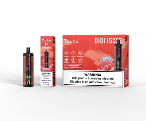 유토 DIGI 15000 펄스 다울 메쉬 코일 배프 LED 스크린 배터리 연료 수준