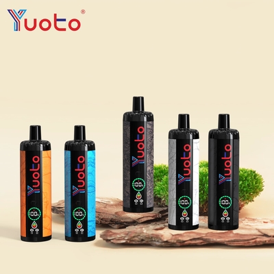 조절 가능한 공기 흐름 유오토 15000 펌프 일회용 바이프 듀얼 메시 코일 850mAh 배터리 23 맛