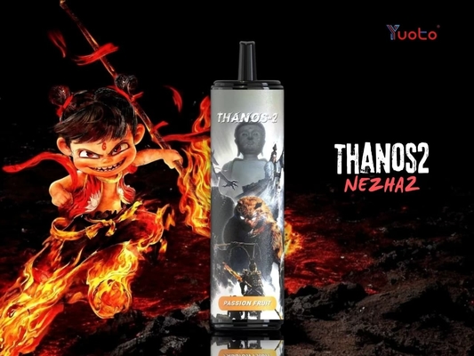 유토 thanos2 10000 펌프 일회용 Vaping Mesh 코일 배터리 레벨 디스플레이