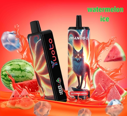 유토 thanos2 10000 펌프 일회용 Vaping Mesh 코일 배터리 레벨 디스플레이