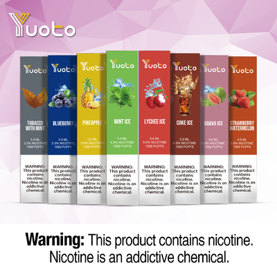 5ML Juice Vape Pod Kits 복잡한 설정이 없는 23가지 맛