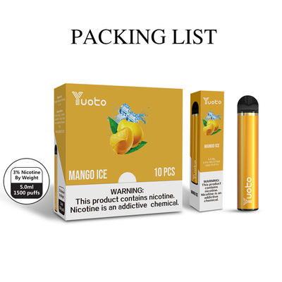 5ML Juice Vape Pod Kits 복잡한 설정이 없는 23가지 맛