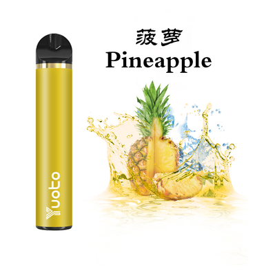 과일 풍미 1500 퍼프 일회용 Vape는 스테인레스 스틸 소재를 스틱