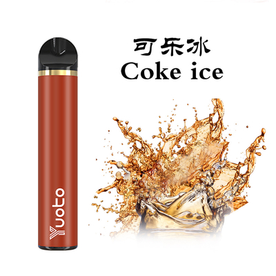 과일 풍미 1500 퍼프 일회용 Vape는 스테인레스 스틸 소재를 스틱