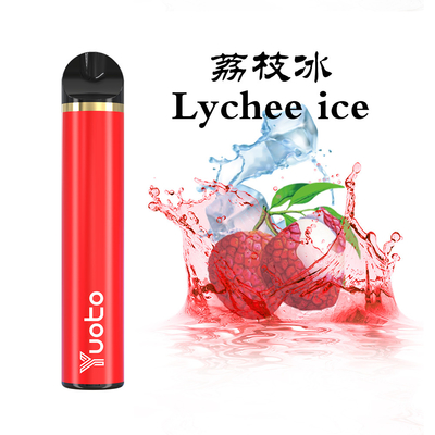 과일 풍미 1500 퍼프 일회용 Vape는 스테인레스 스틸 소재를 스틱