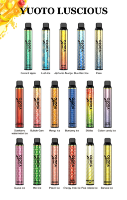 유오토 달콤한 22 맛을 낸 Ｅ Cigs 버튼 자유롭, 1350mAh 배터리와 쉬운 사용하기