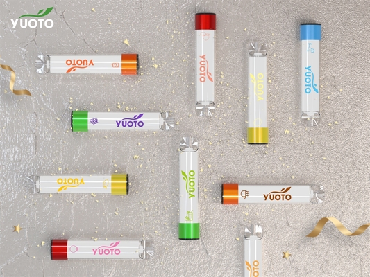 850mAh 5.0ml 2000 퍼프 처분할 수 있는 Vape, 지도된 빛나는 처분할 수 있는 꼬투리 장치