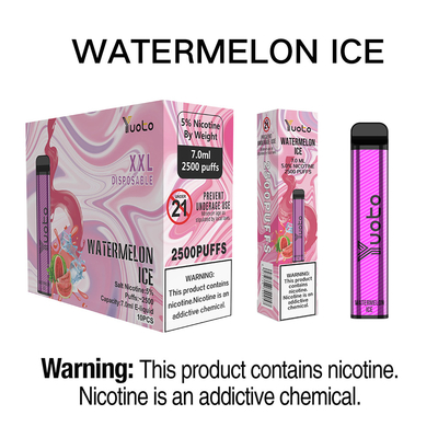 19 혼합 맛 YUOTO 일회용 Vape 5% 니코틴 소금 교체 가능한 카트리지