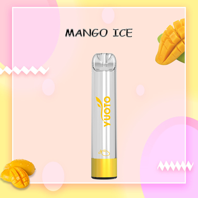 5% 니코틴 일회용 Vape Pens Yuoto Shine pro 15 Flavors