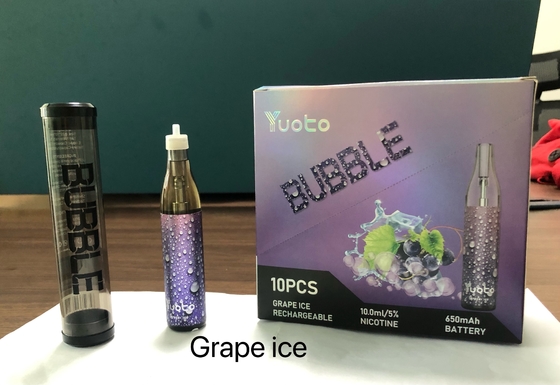 유리관 Yuoto 거품, 막대기 이완을 위한 4000개의 퍼프 Vapes
