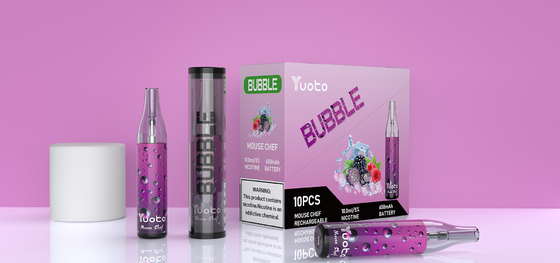중국 Yuoto 거품 4000puffs 10ml 650mah 충전식 yuoto 일회용 vape 포드 메쉬 코일의 원래 공장