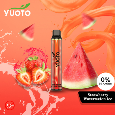 막대기 이완을 위한 다 풍미 0 니코틴 Vape 꼬투리 3000 분첩
