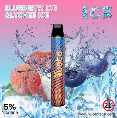 연약한 맛을 가진 이중 풍미 3000 분첩 처분할 수 있는 Vape 막대기 오락