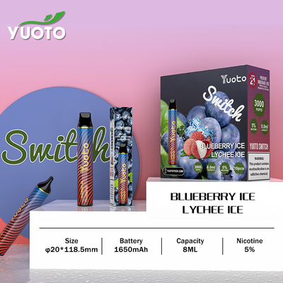바 엔터테인먼트를 위한 ODM Yuoto 스위치 그리기 활성화된 Vape 펜