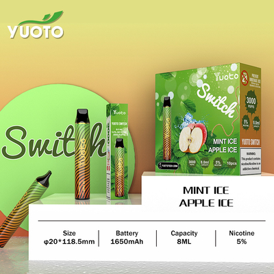 바 엔터테인먼트를 위한 ODM Yuoto 스위치 그리기 활성화된 Vape 펜