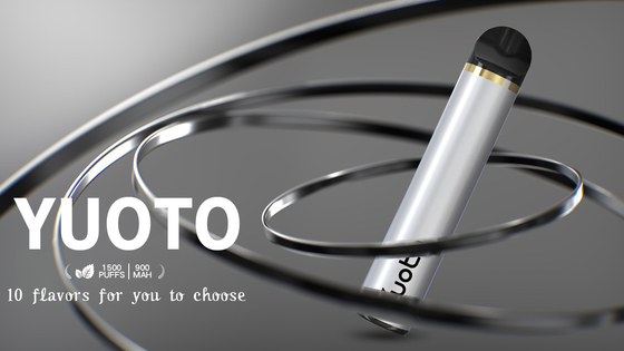 포도 얼음 1500 퍼프 일회용 Vape 19x102mm 26 혼합 과일 맛