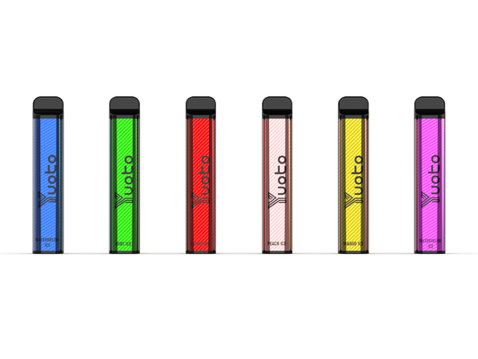 Yuoto xxl 2500puffs 1200mah 7ml 액체 사각형 모양 yuoto 일회용 vape yuotovape 중국의 원래 공장 vape 포드