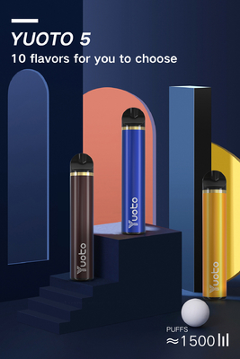 망고 아이스 25 맛 일회용 Vape 펜 낮은 니코틴 1500 퍼프