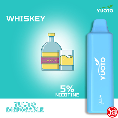 5ml 1500 퍼프 처분할 수 있는 Vape, Yuoto 똑똑한 처분할 수 있는 꼬투리 장치