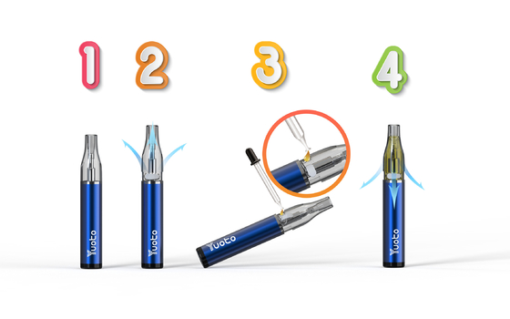 리필 4회 미니바 Vape Direct Draw 활성화 발사 메커니즘