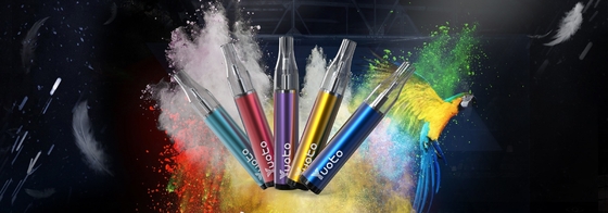처분할 수 있는 4ml Vape 펜 640mah 재충전 전지 MSDS FDA 승인