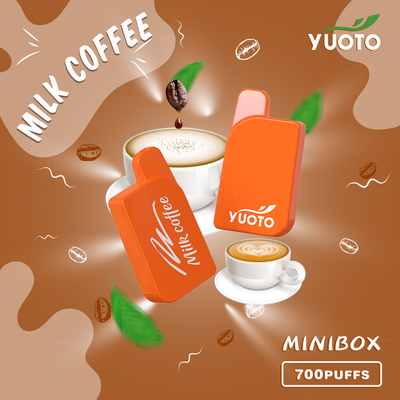 2.3ml 용량 700 Puffs Vape, yuoto minibox 일회용 Vaped STICK
