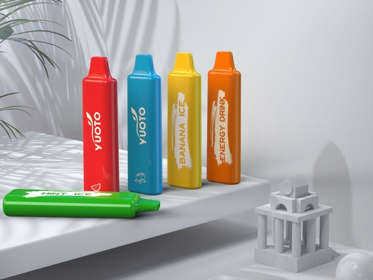 버릴 수 있는 유오토 2-5%Mg 1500 퍼프는 800mAh 배터리 사각선 출현을 기화시킵니다
