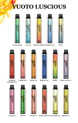 버릴 수 있는 유오토 달콤하 3000 퍼프는 1350 mAh 배터리 8.0 ML E-쥬스를 기화시킵니다