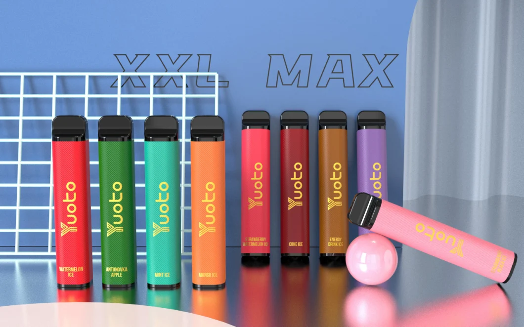 새로운 16 맛 유오토 XXL 맥스 3500 퍼프 9.0 밀리람베르트 Ｅ 주스 1200mAh 배터리 메쉬 코일 대량 판매 I는 기화합니다