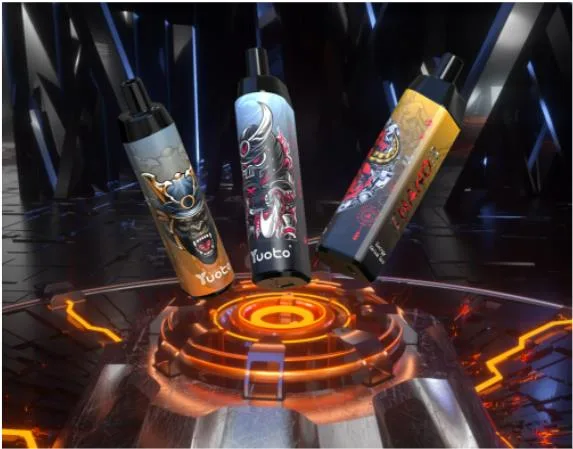 650mAh 배터리 메쉬 코일 14 밀리람베르트 E-액체 재충전이 가능한 유오토 트하노스 5000 퍼프 에시가레트 버릴 수 있는 기화합니다