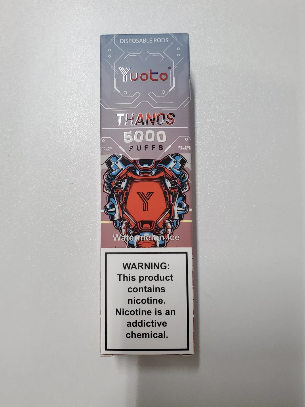 650mAh 배터리 메쉬 코일 14 밀리람베르트 E-액체 재충전이 가능한 유오토 트하노스 5000 퍼프 에시가레트 버릴 수 있는 기화합니다