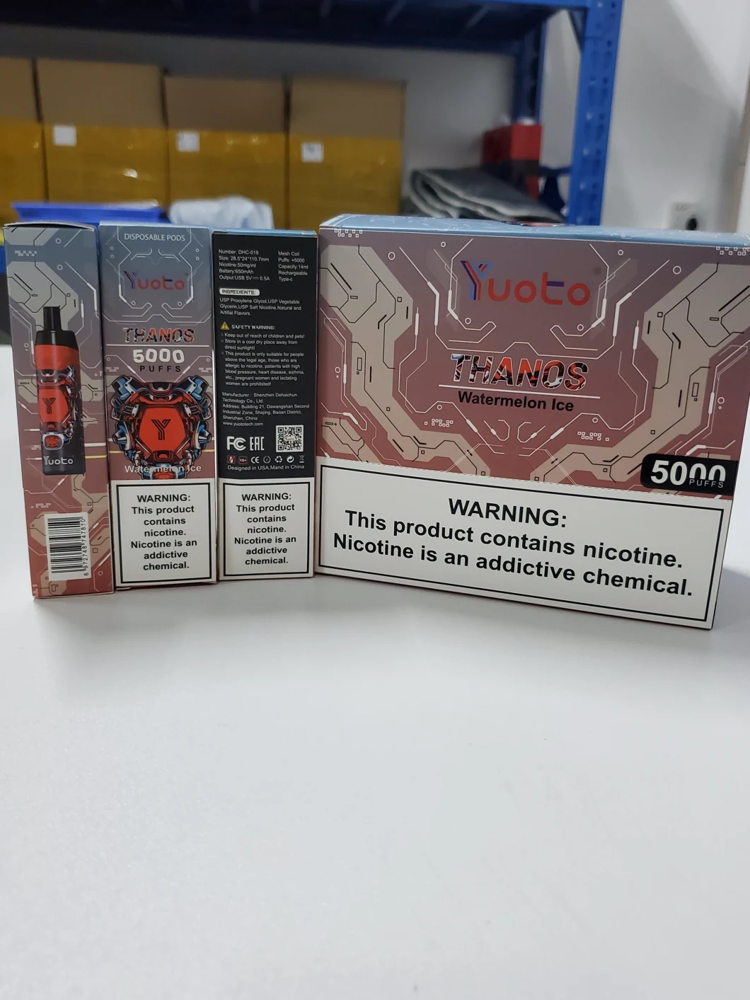 650mAh 배터리 메쉬 코일 14 밀리람베르트 E-액체 재충전이 가능한 유오토 트하노스 5000 퍼프 에시가레트 버릴 수 있는 기화합니다