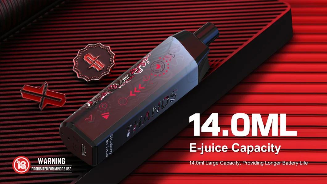 650mAh 배터리 메쉬 코일 14 밀리람베르트 E-액체 재충전이 가능한 유오토 트하노스 5000 퍼프 에시가레트 버릴 수 있는 기화합니다