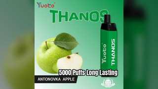 Yuoto Thanos 5000 퍼프 오래 지속되는 장치
