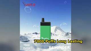 Yuoto Beyonder 7000 퍼프 충전식 장치